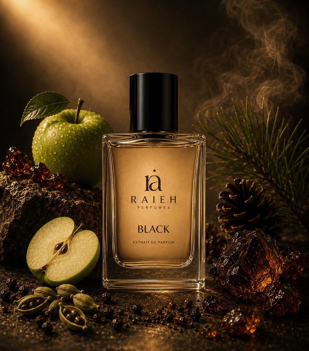 Black - Fresh • Spicy • Woody - RAIEHPERFUMES