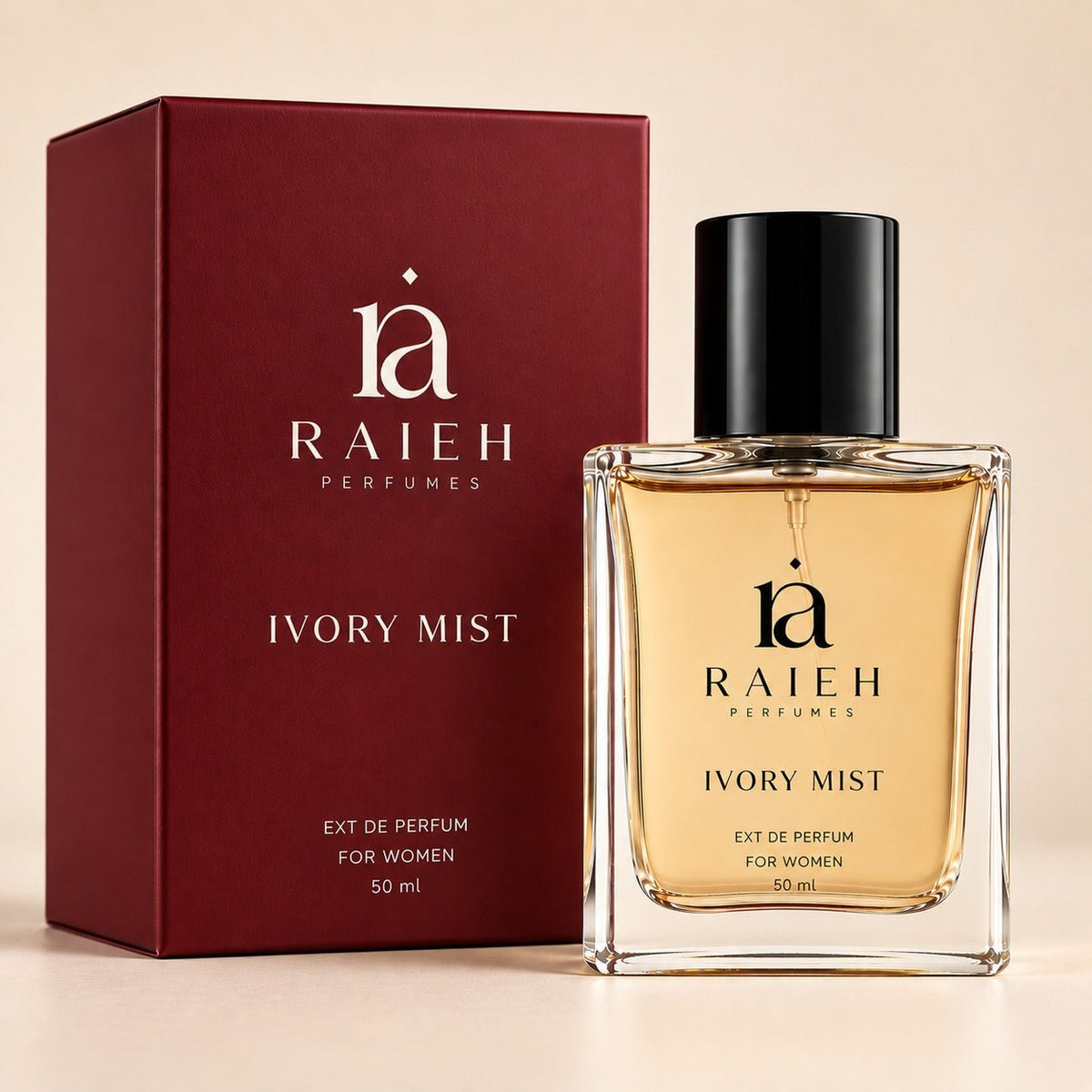 Ivory Mist - Caramel • Vanilla • Warm - RAIEHPERFUMES