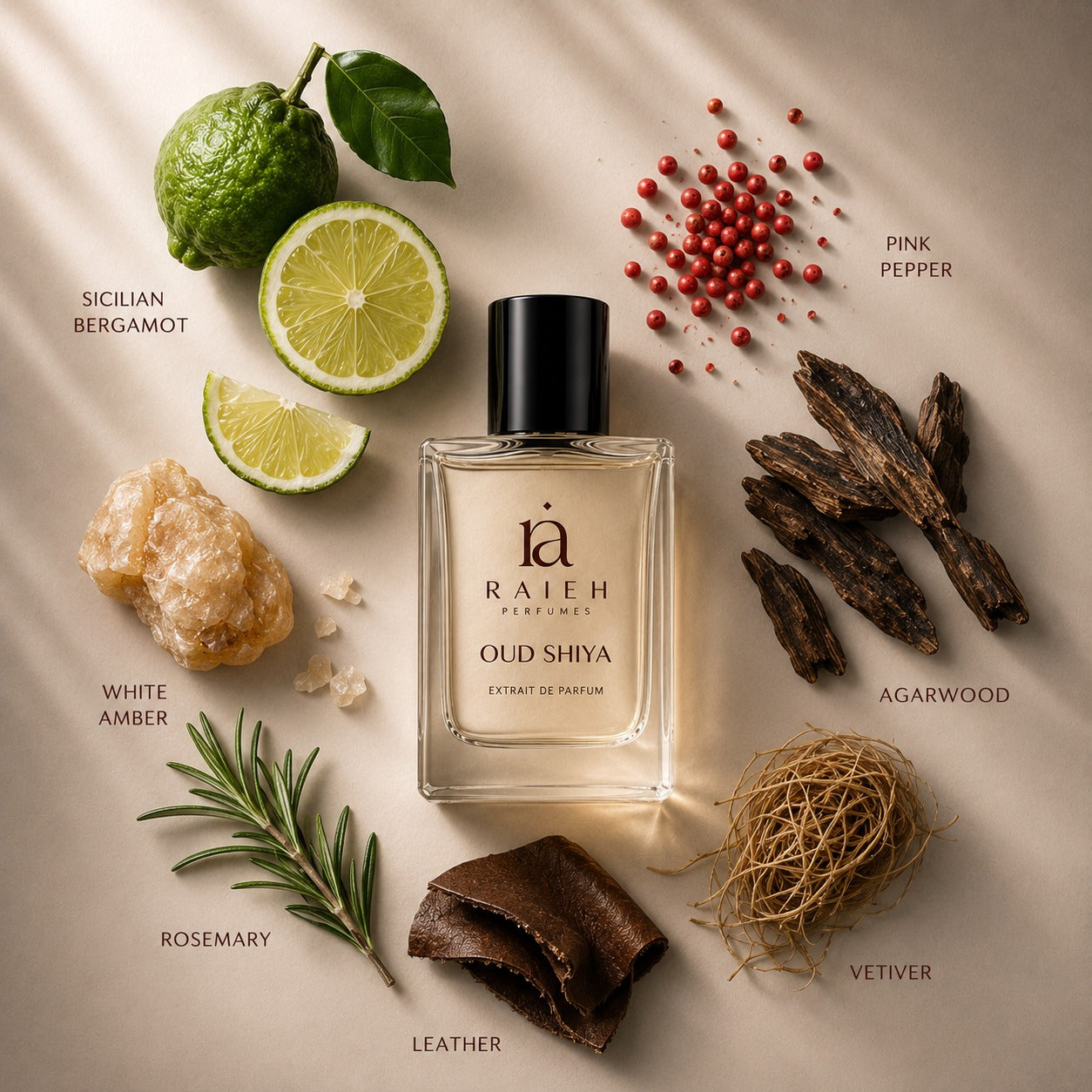 Oud Shiya - Premium Smoky Oud Men's Perfume