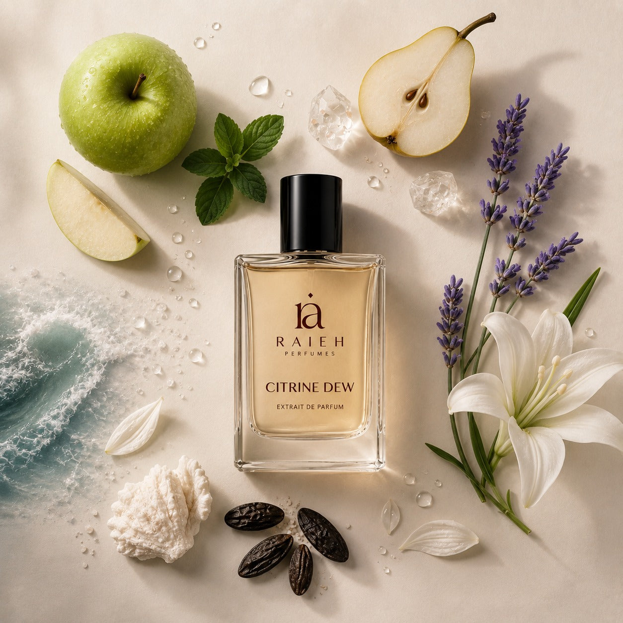 Citrine Dew - Fresh Fruity Men's Perfume by RAIEH